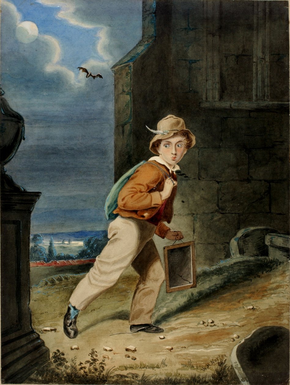 Ta snarveien, ca. 1860. av W. H. Norton