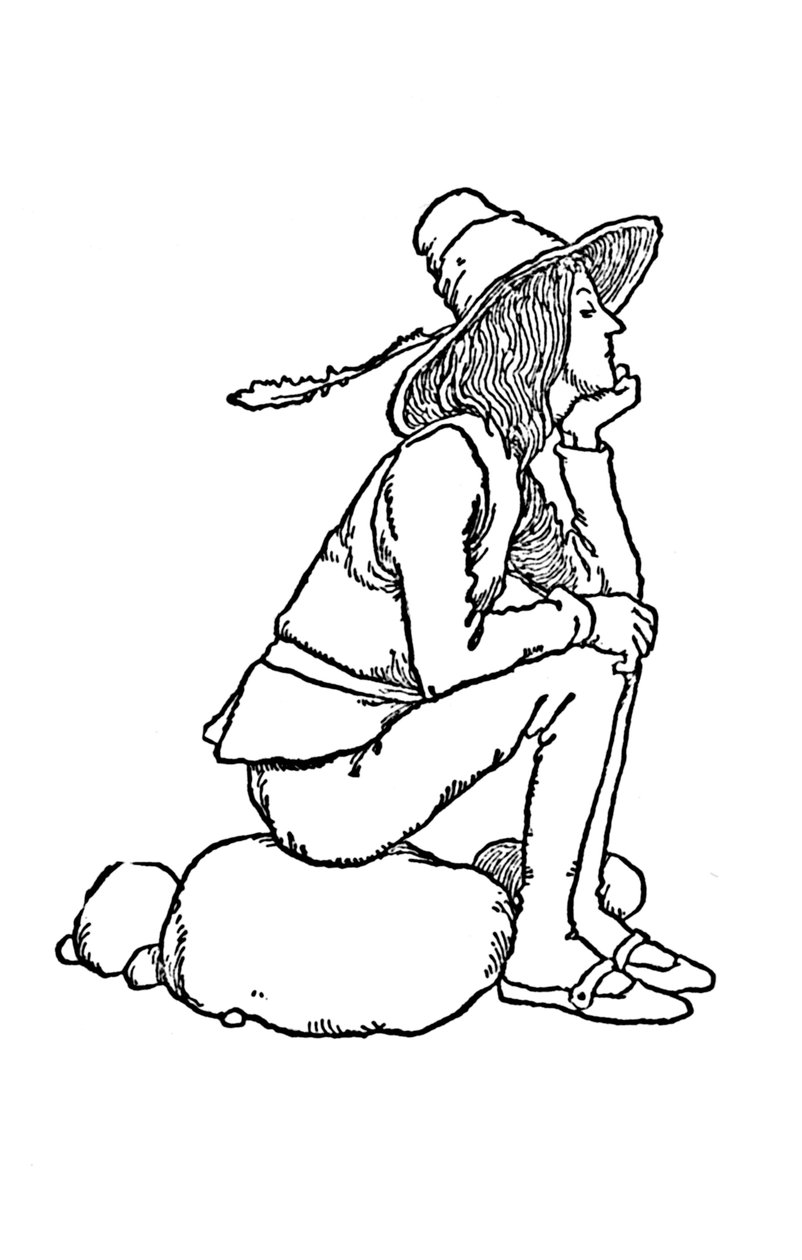 Åh! Kjære Augustin, c1930 av William Heath Robinson