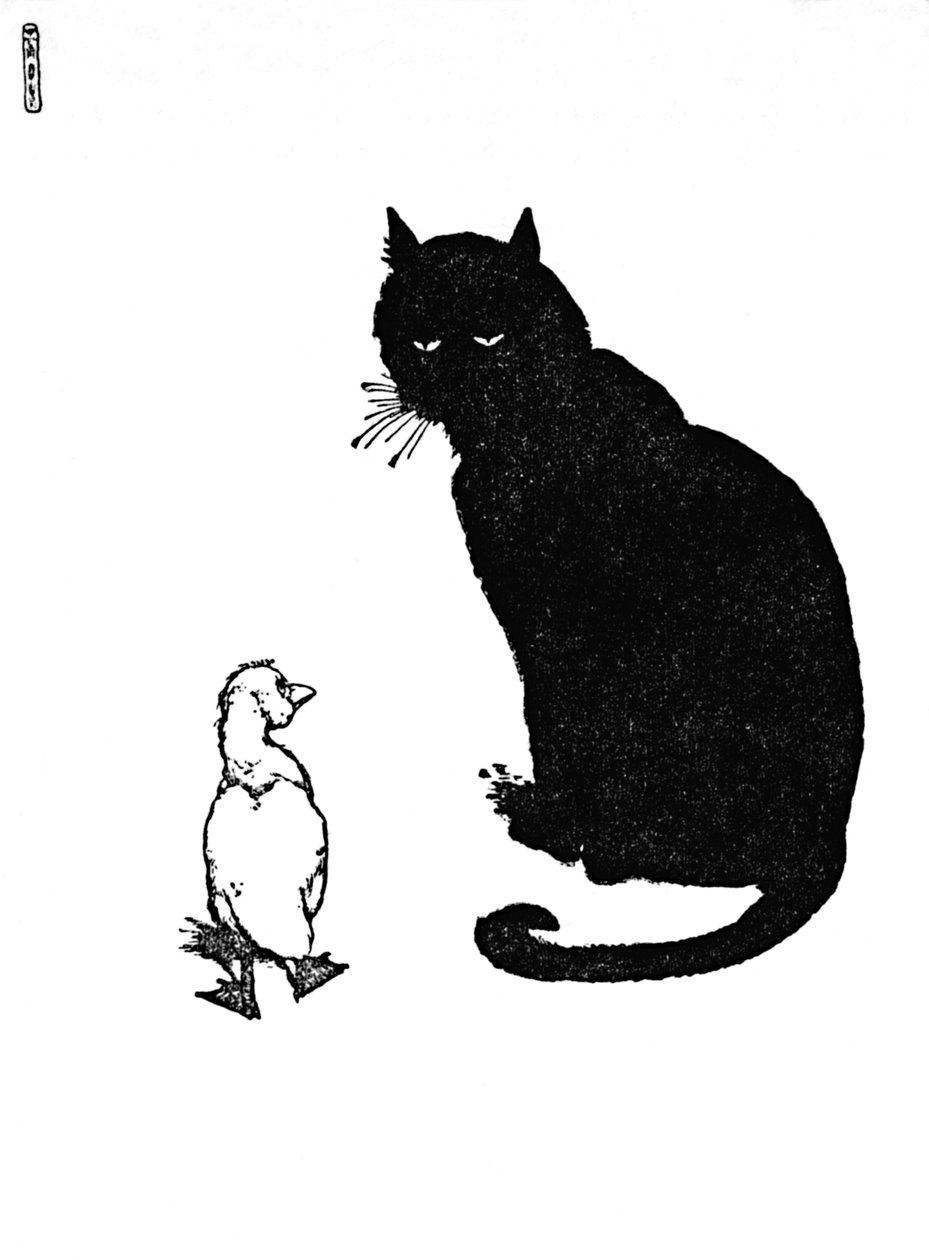And The Cat Said, Can You Purr, c1930 av William Heath Robinson