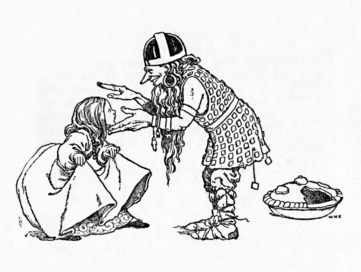 Jeg vil ha deg selv til kone, c1930 av William Heath Robinson