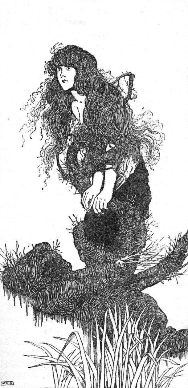 Det var han som trakk henne ned, c1930 av William Heath Robinson