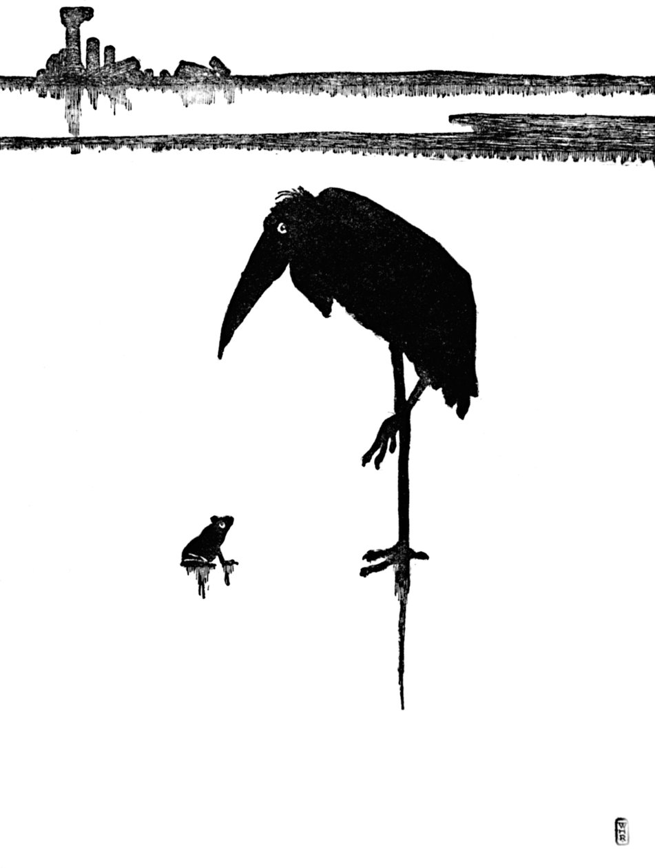 Nilflommen hadde trukket seg tilbake, c1930 av William Heath Robinson