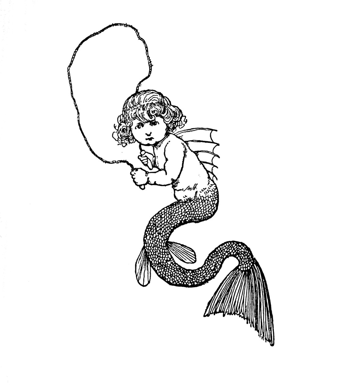 Den yngste var den vakreste, c1930 av William Heath Robinson