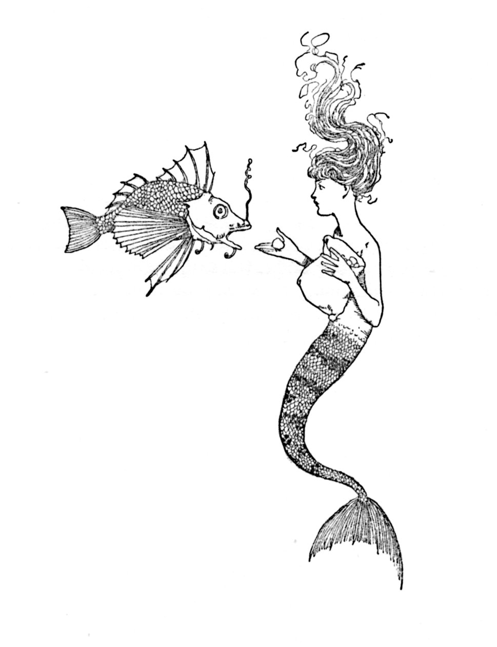 De spiste fra hendene sine, c1930 av William Heath Robinson