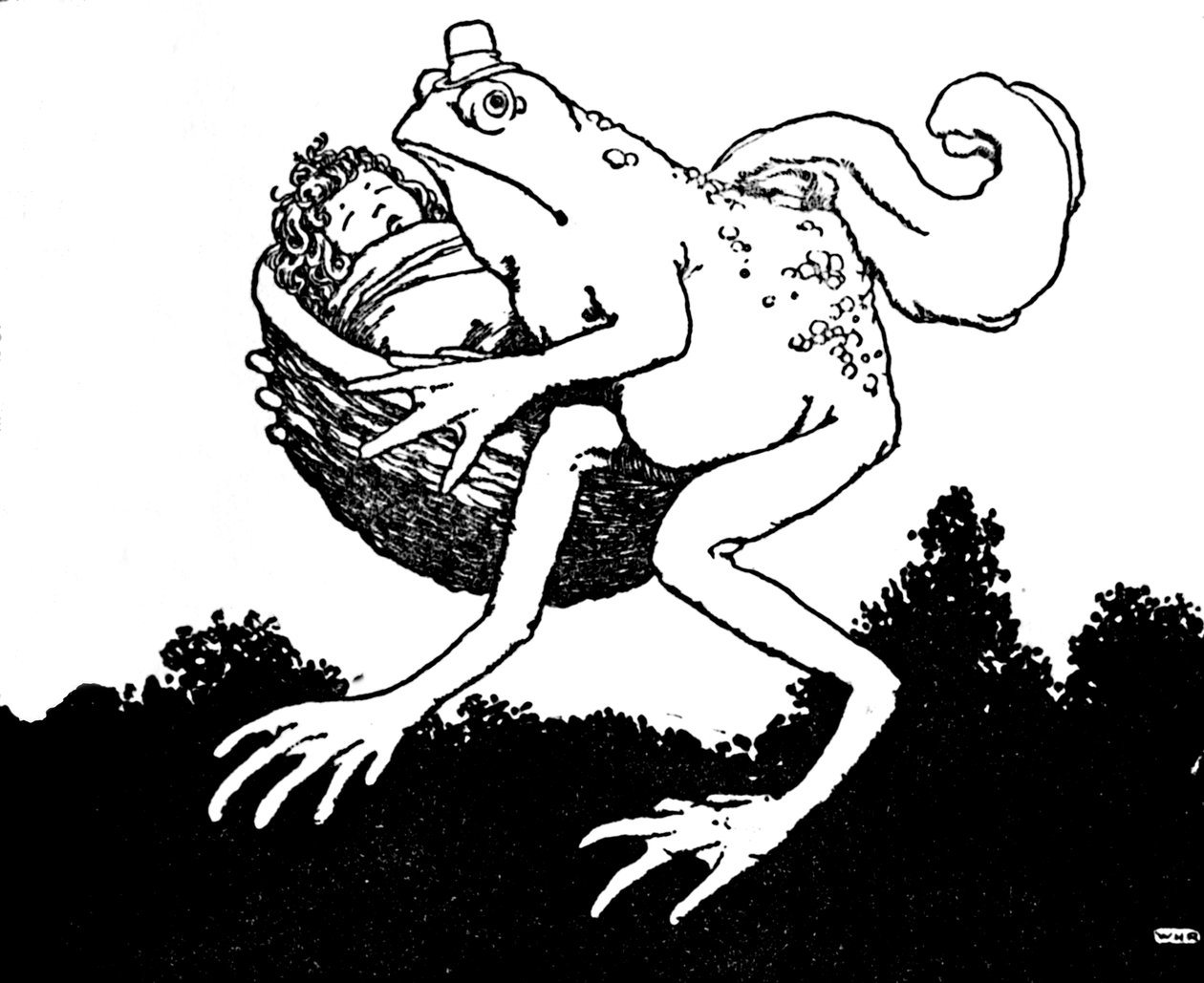 This Is Just The Wife For My Son, Said the Toad, c1930 av William Heath Robinson