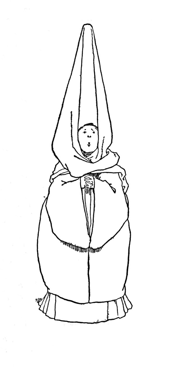 Vil du fortelle oss en historie spurte dronningen, c1930 av William Heath Robinson