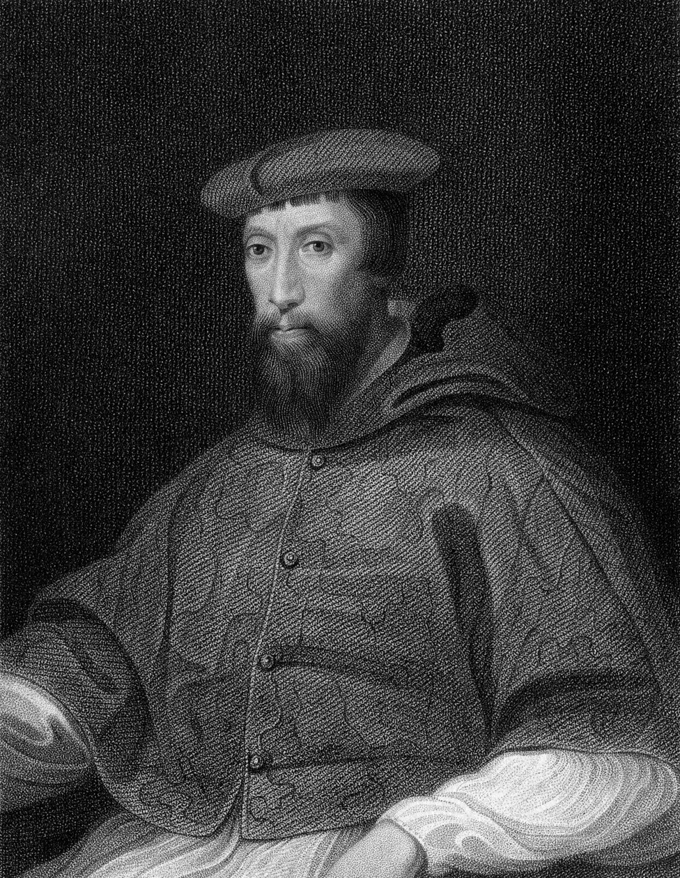 Kardinal Reginald Pole 1500-1558, erkebiskop av Canterbury, 1824. av W. Holl