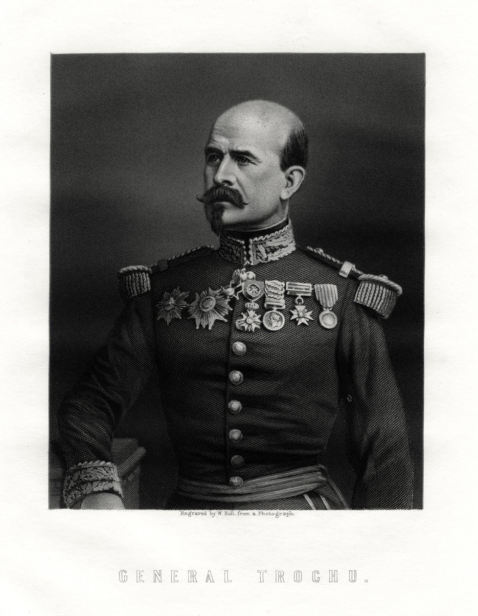 Louis Jules Trochu, fransk militærleder og politiker, 1800-tallet av W. Holl