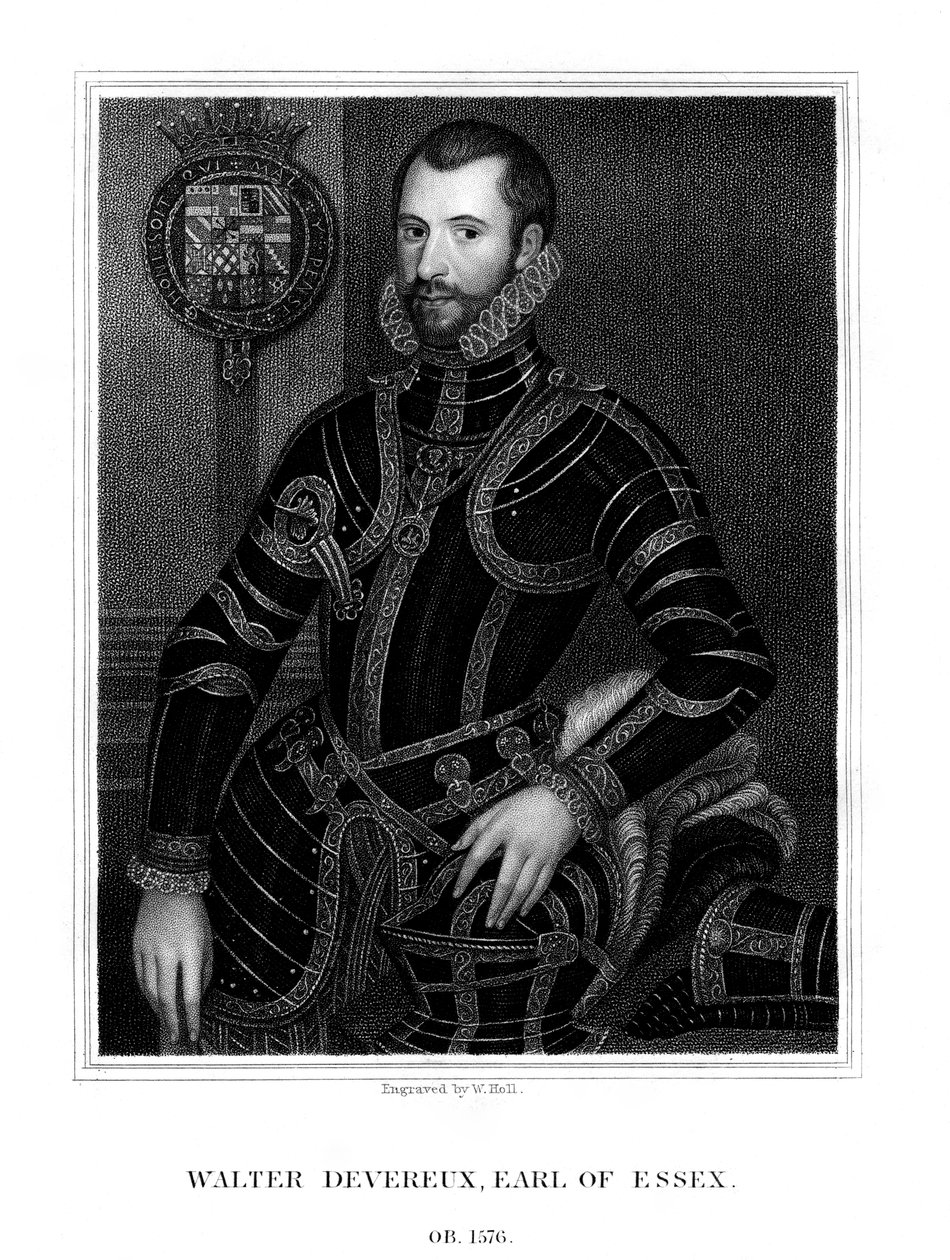 Walter Devereux, 1. jarl av Essex, engelsk adelsmann, 1824. av W. Holl