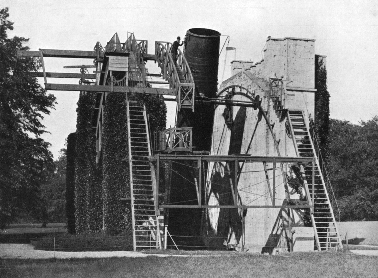 Lord Rosses teleskop, Birr, Offaly, Irland, 1924-1926. av W. Lawrence