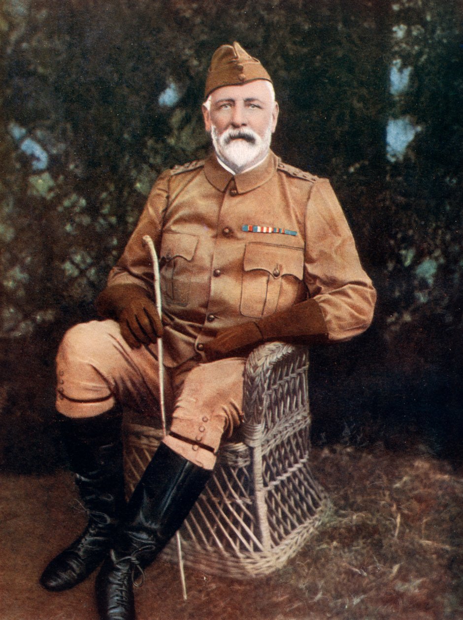 Brigadegeneral JG Dartnell, kommanderende Frivilligbrigaden, Natal Field Force, 1902. av W Laws Cancy
