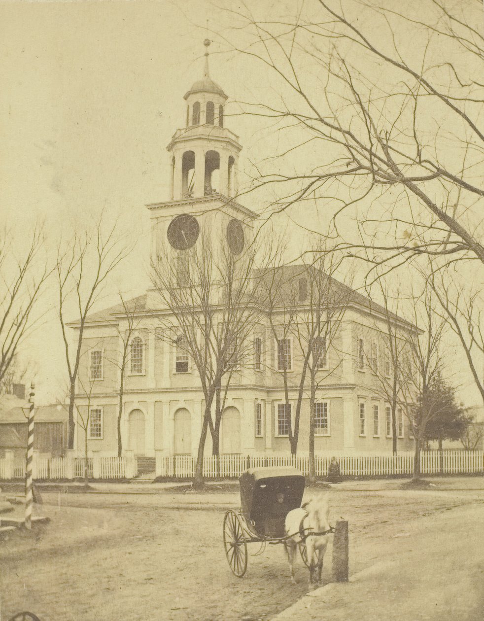 Uten tittel kirke eksteriør, 183088. av W. N. Hobbs