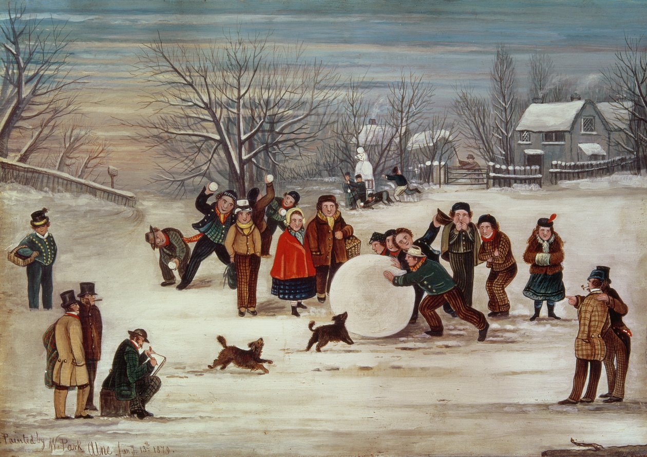 Snøscene av W. Park