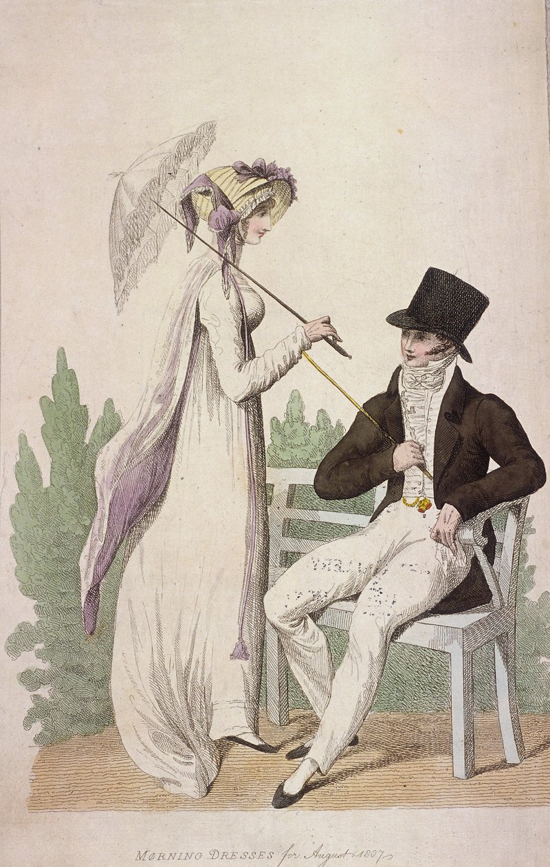 Morgenkjoler for august 1807 av W Read
