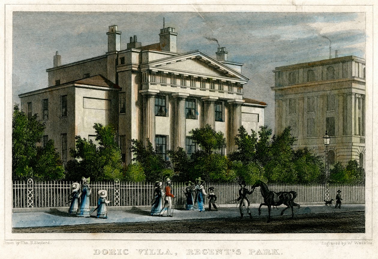 Dorisk villa, Regent