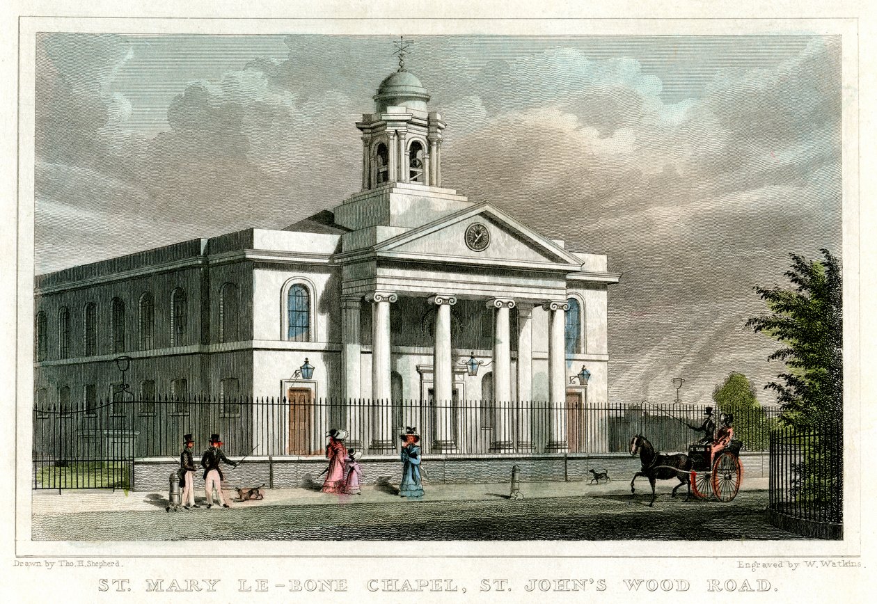 St Mary le Bone Chapel, St John