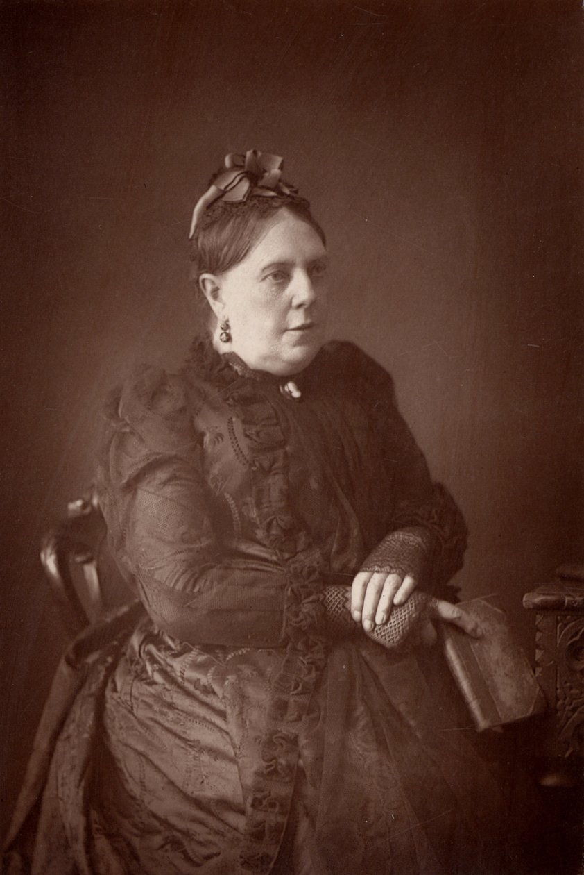""Annie French Hector (1825-1902) som skrev under navnet "Mrs Alexander". En mindre engelsk romanforfatter (woodburytype) av W. and D. (after) Downey
