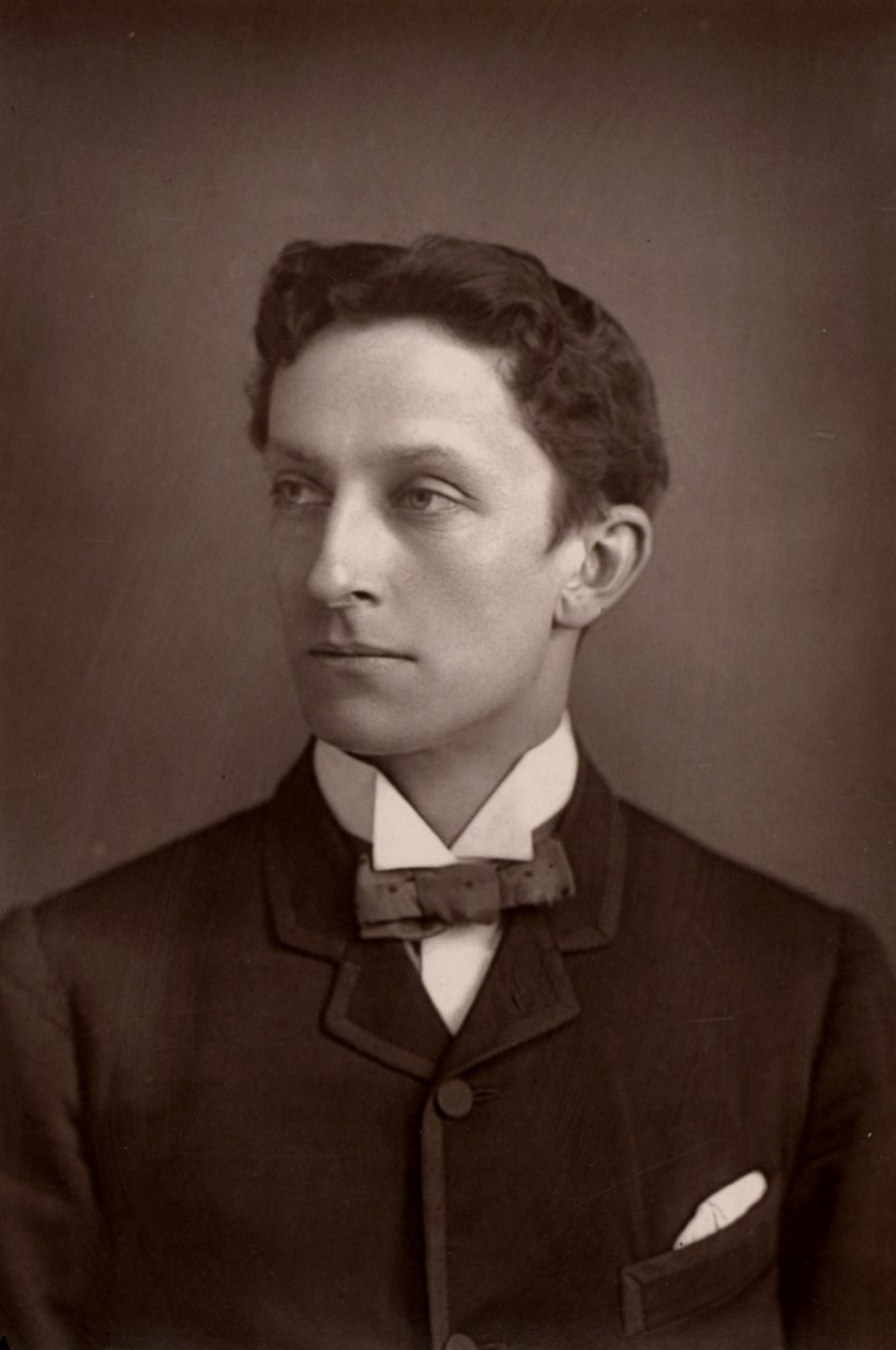 ""Johnston Forbes-Robertson (1853-1937) (woodburytype) av W. and D. (after) Downey