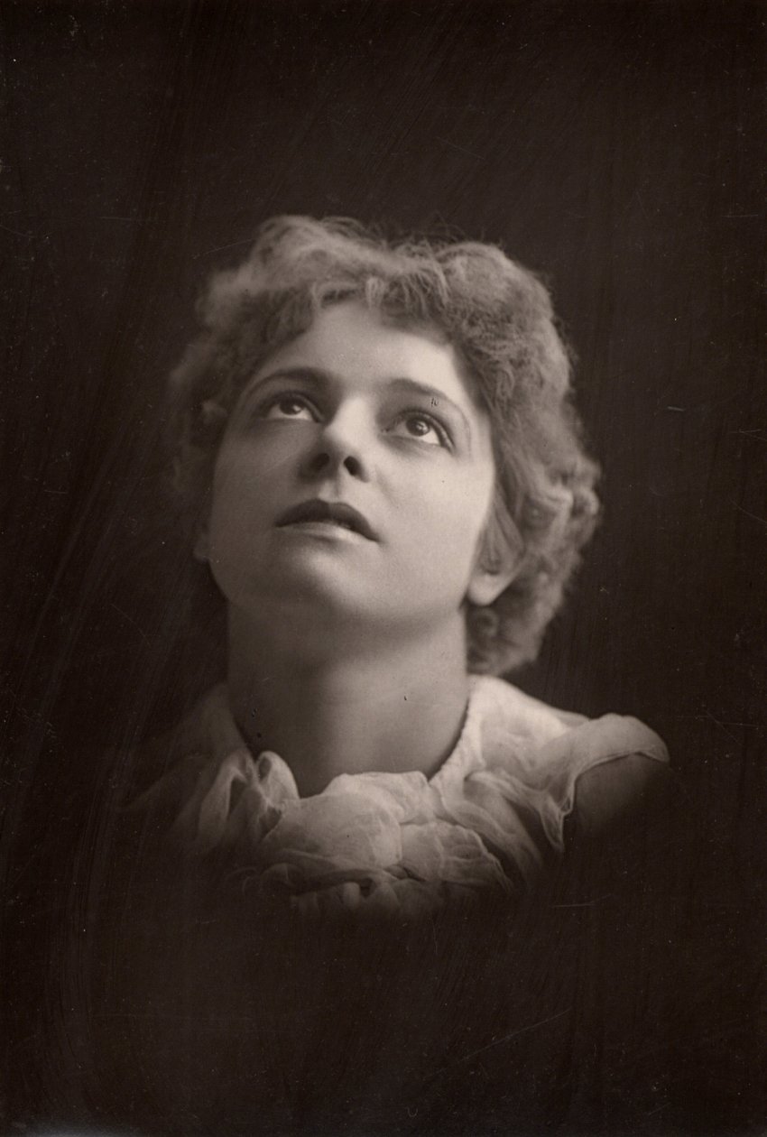 "" Olga Brandon (f1865) australskfødt skuespillerinne. (woodburytype) av W. and D. (after) Downey
