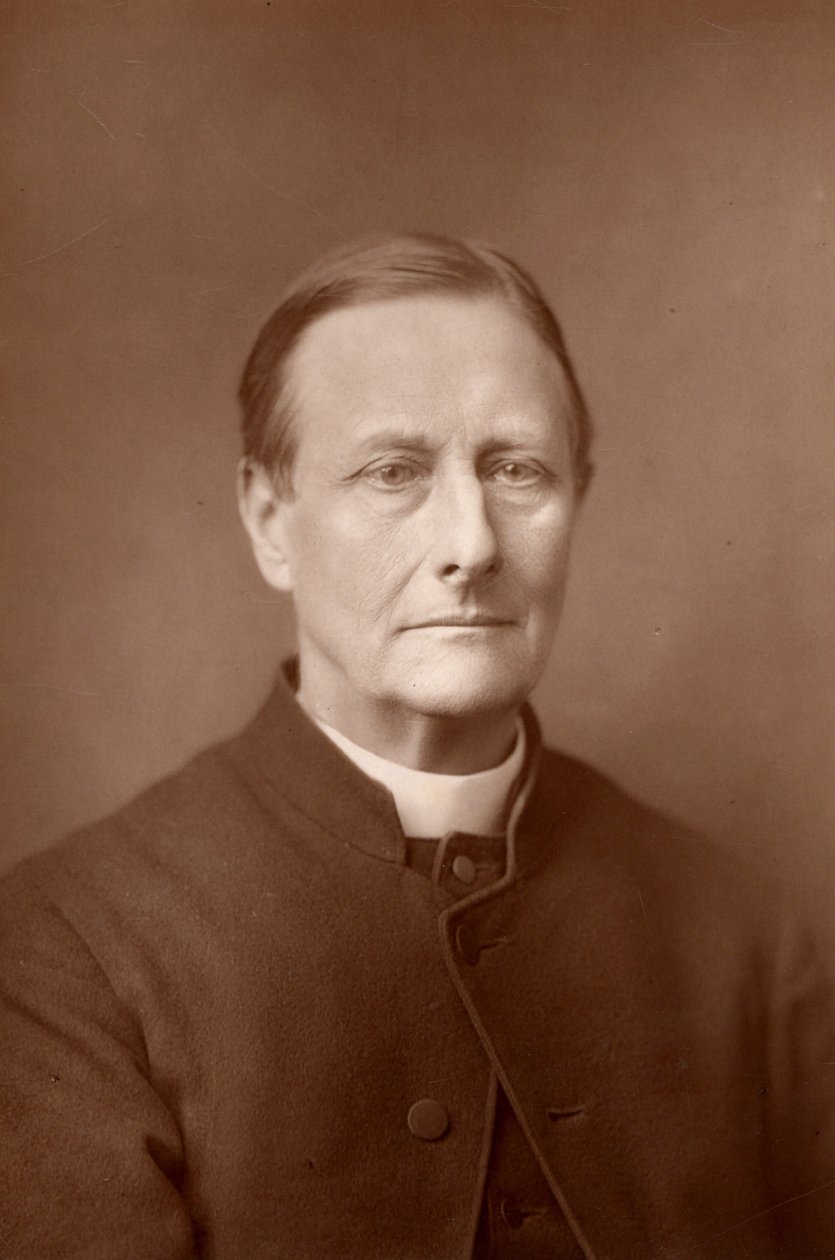 ""Sabine Baring-Gould (1834-1924) engelsk prest, forfatter og salmeforfatter. Hans mest kjente salme er "Onward, Christian Soldiers" (woodburytype) av W. and D. (after) Downey