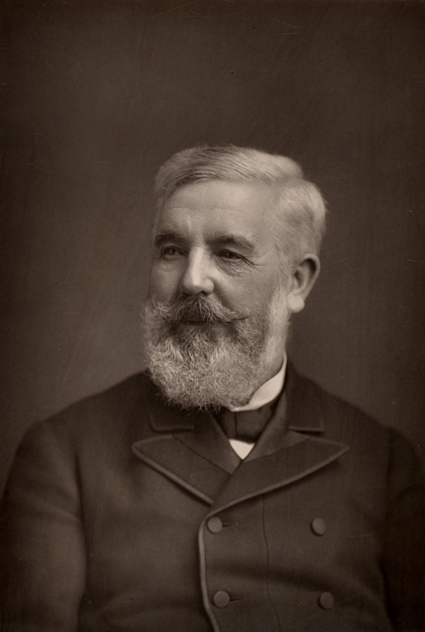 ""Sydney Henry Waterlow (1822-1906) (woodburytype) av W. and D. (after) Downey
