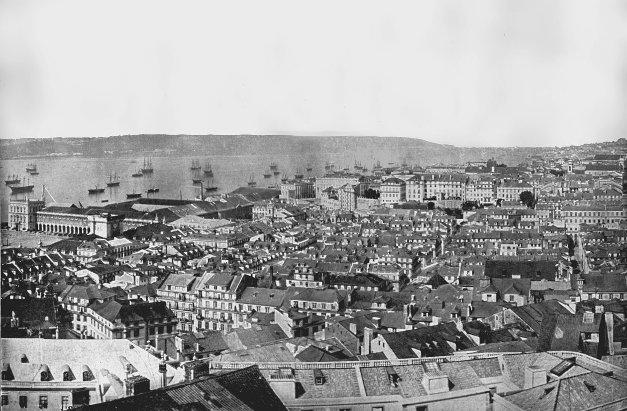 Lisboa, Portugal, 1895. av W and S Ltd
