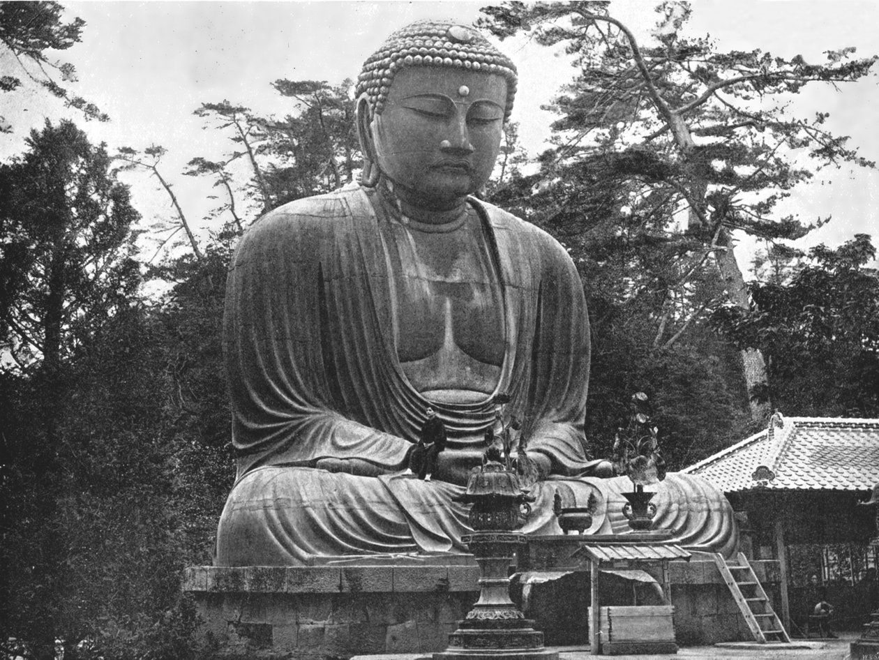 Te G Rare t Daibutsu, Kamakura, Japan, 1895. av W and S Ltd