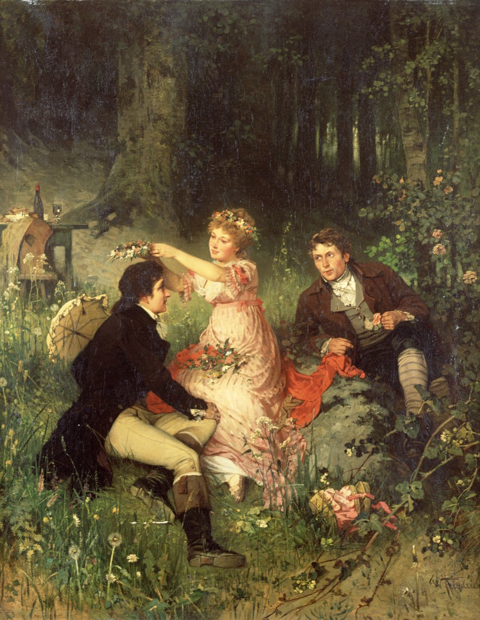 Blomsterkransen av Waldemar Friedrich