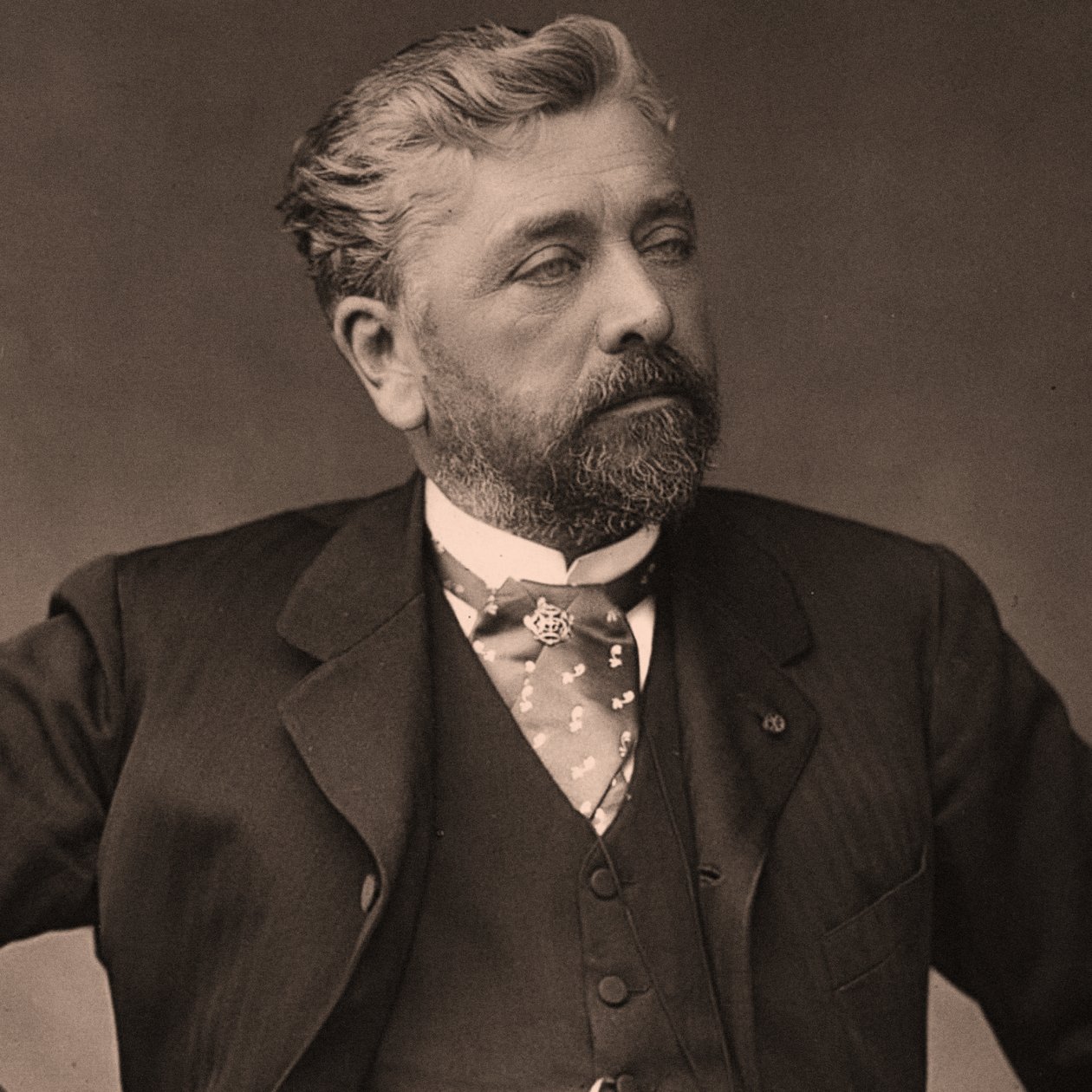 Portrett av Gustave Eiffel. 1889 (bilde) av Walery