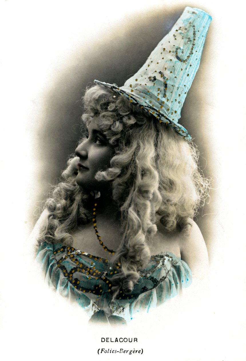 Delacour Folies-Bergere, tidlig på 1900-tallet. av Walery