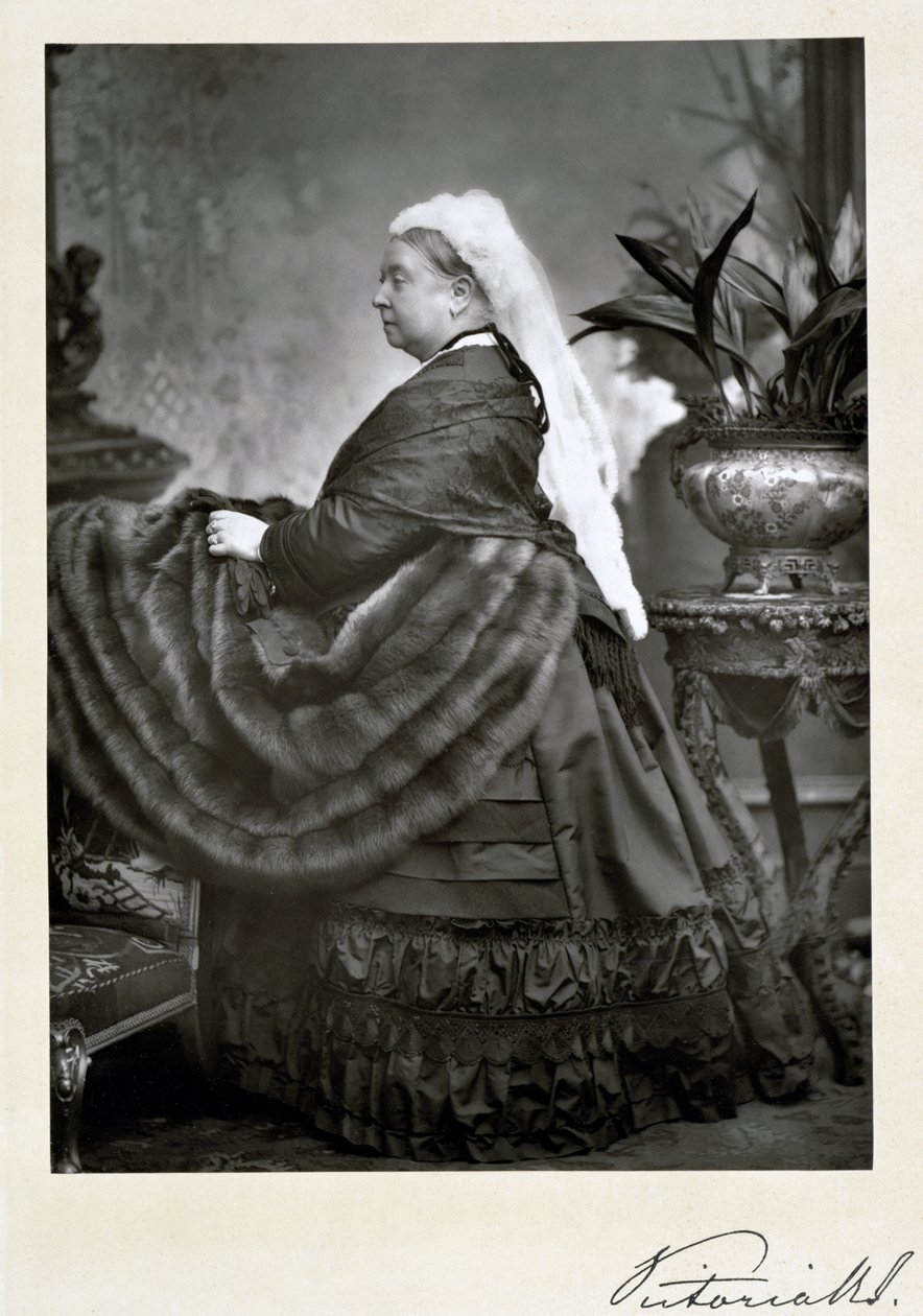 Dronning Victoria, sent på 1800-tallet av Walery