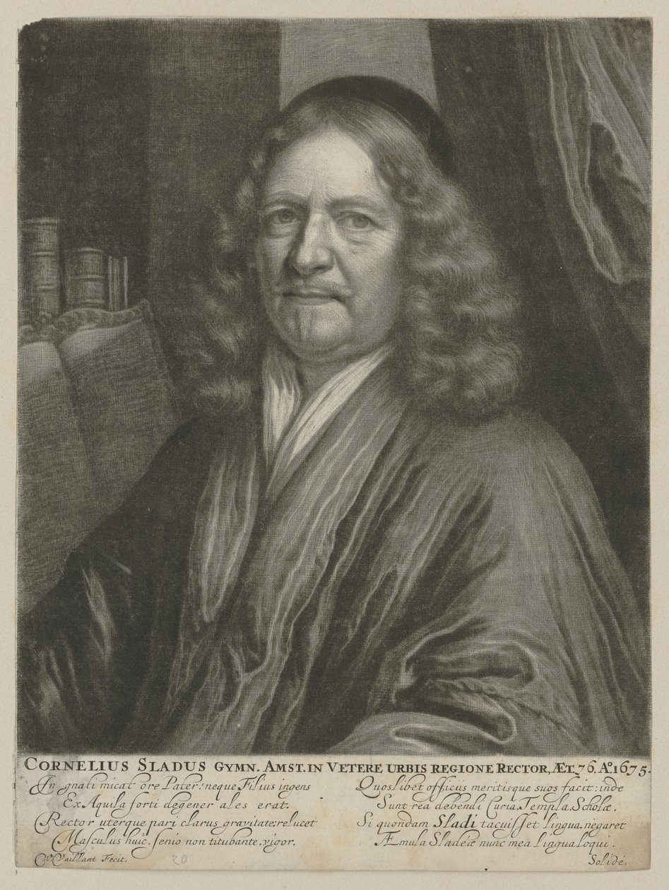 Portrett av Cornelis Sladus av Wallerant Vaillant