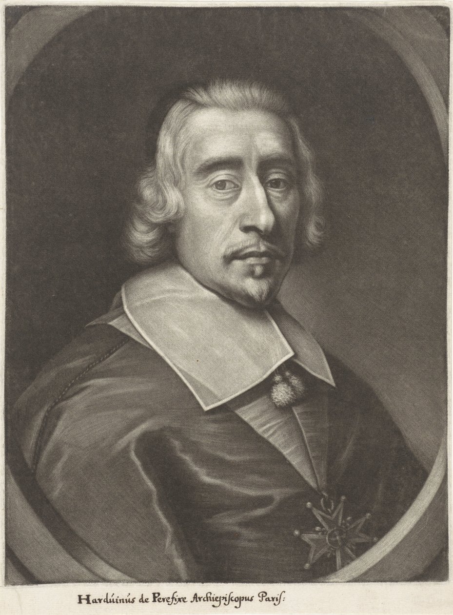 Portrett av Hardouin de Péréfixe de Beaumont av Wallerant Vaillant