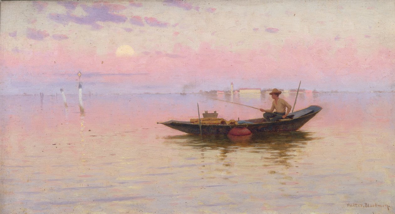 Kveld i Venezia av Walter Blackman