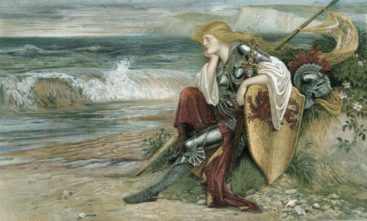 Britomart, 1900 av Walter Crane