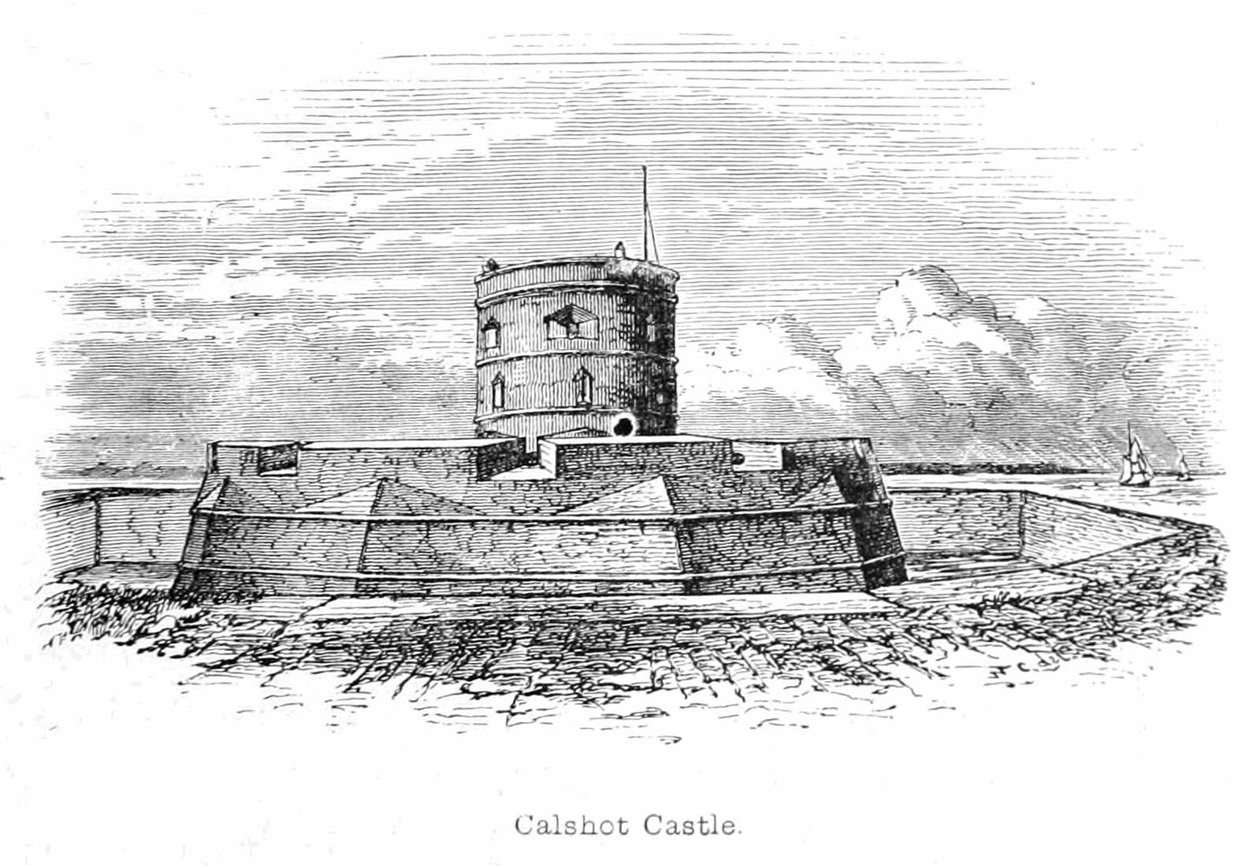 Calshot slott av Walter Crane
