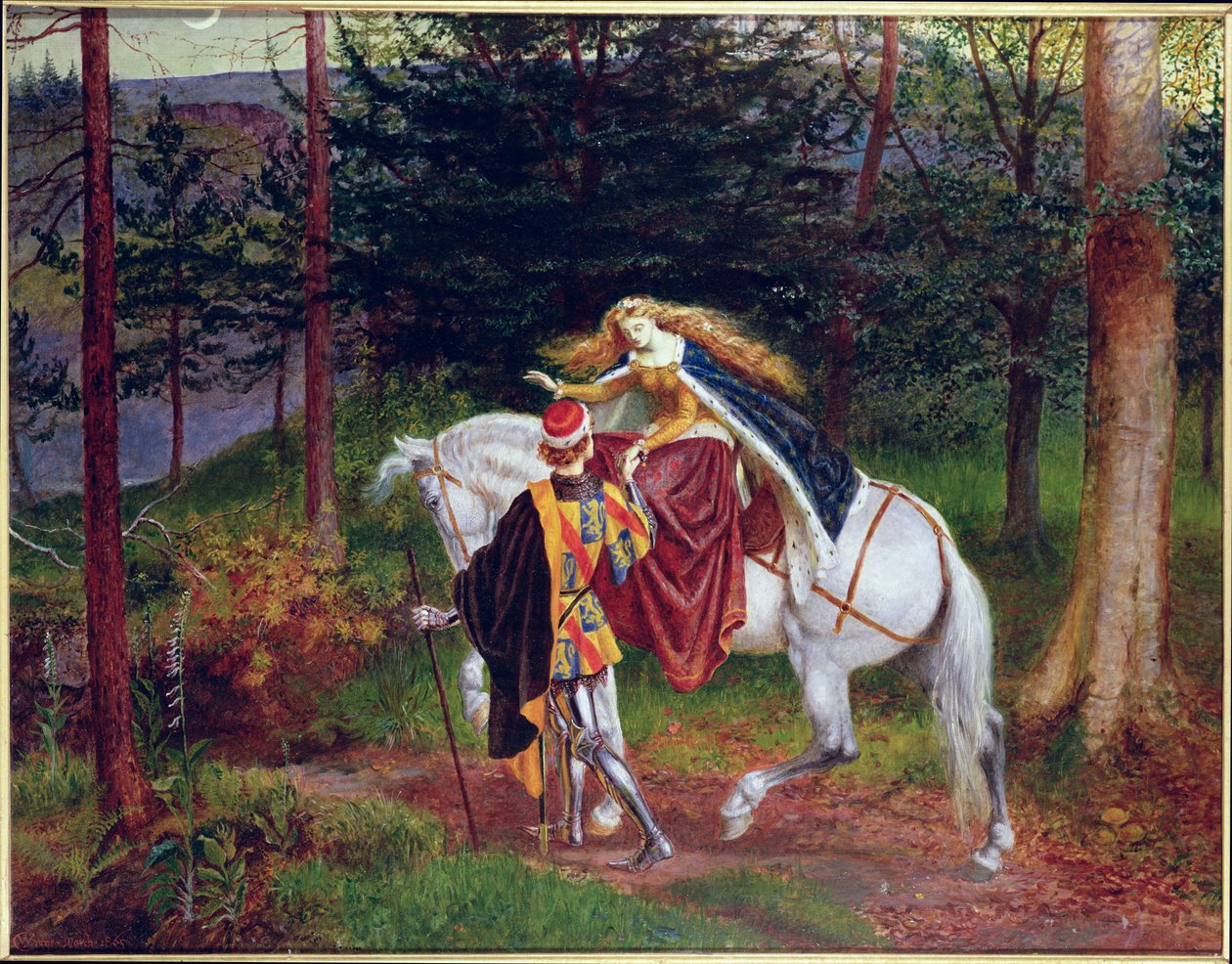 Den vakre damen uten nåde av Walter Crane