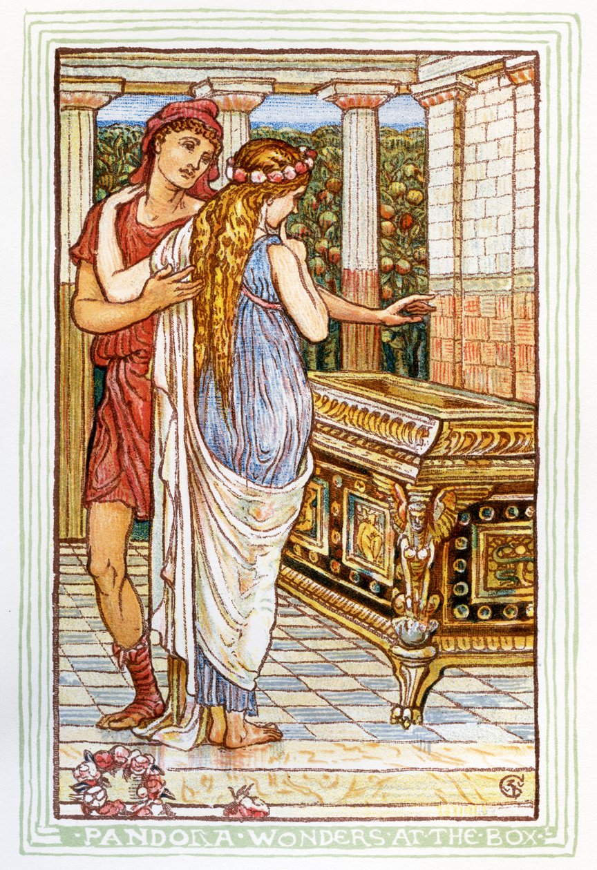 Pandoras eske av Walter Crane