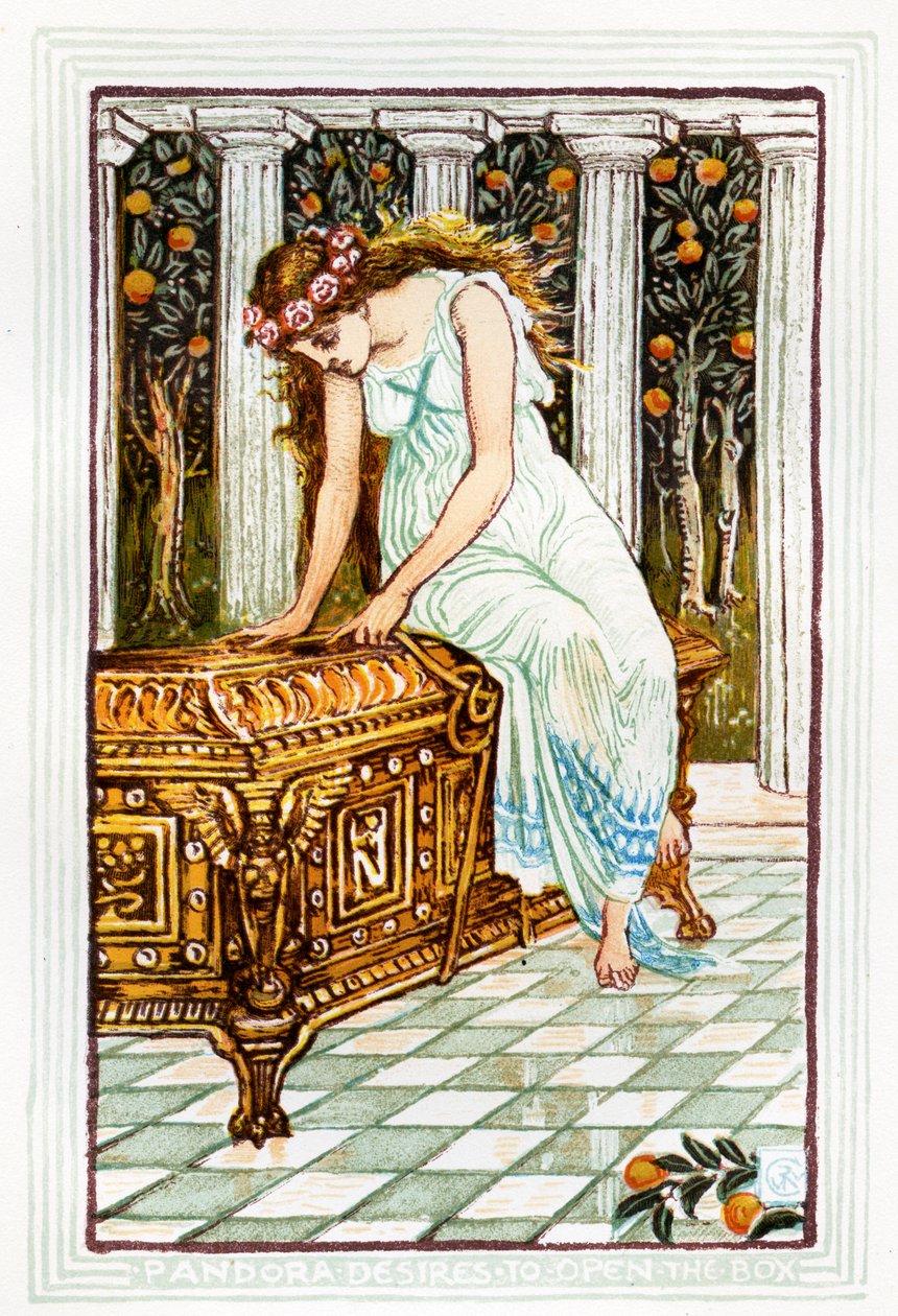 Pandoras eske av Walter Crane