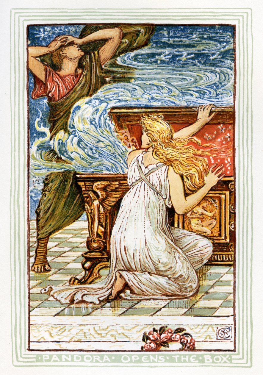 Pandoras eske av Walter Crane