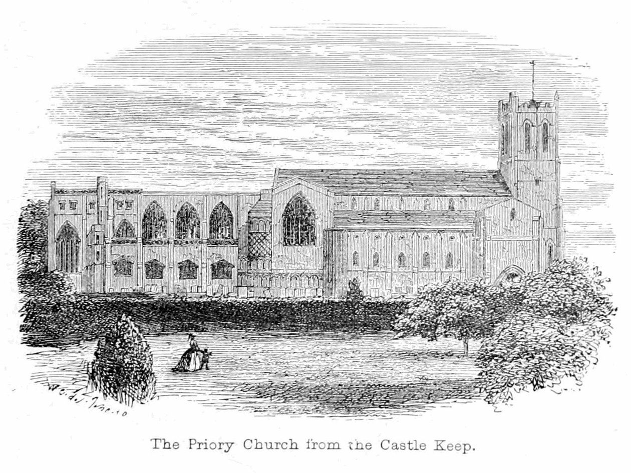 Priory Church, Christchurch av Walter Crane