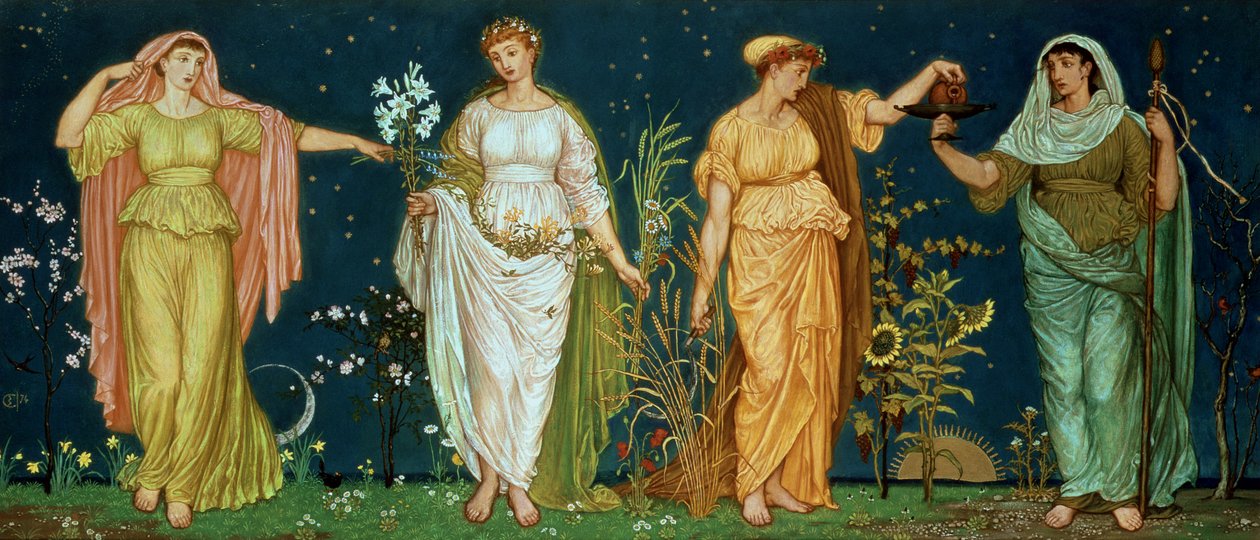 Årstidene av Walter Crane