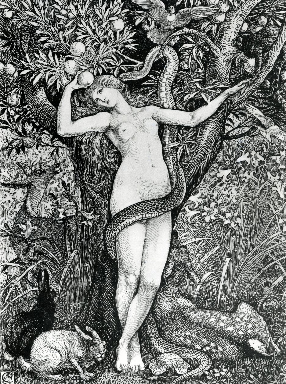 Evas fristelse av Walter Crane