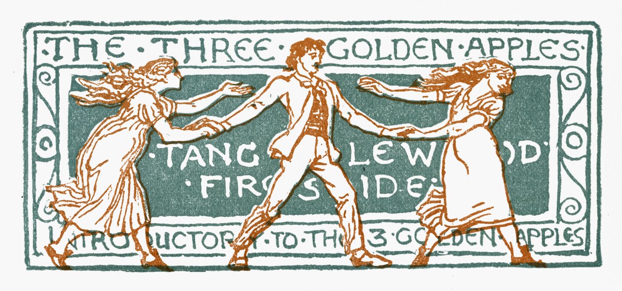 De tre gylne eplene av Walter Crane