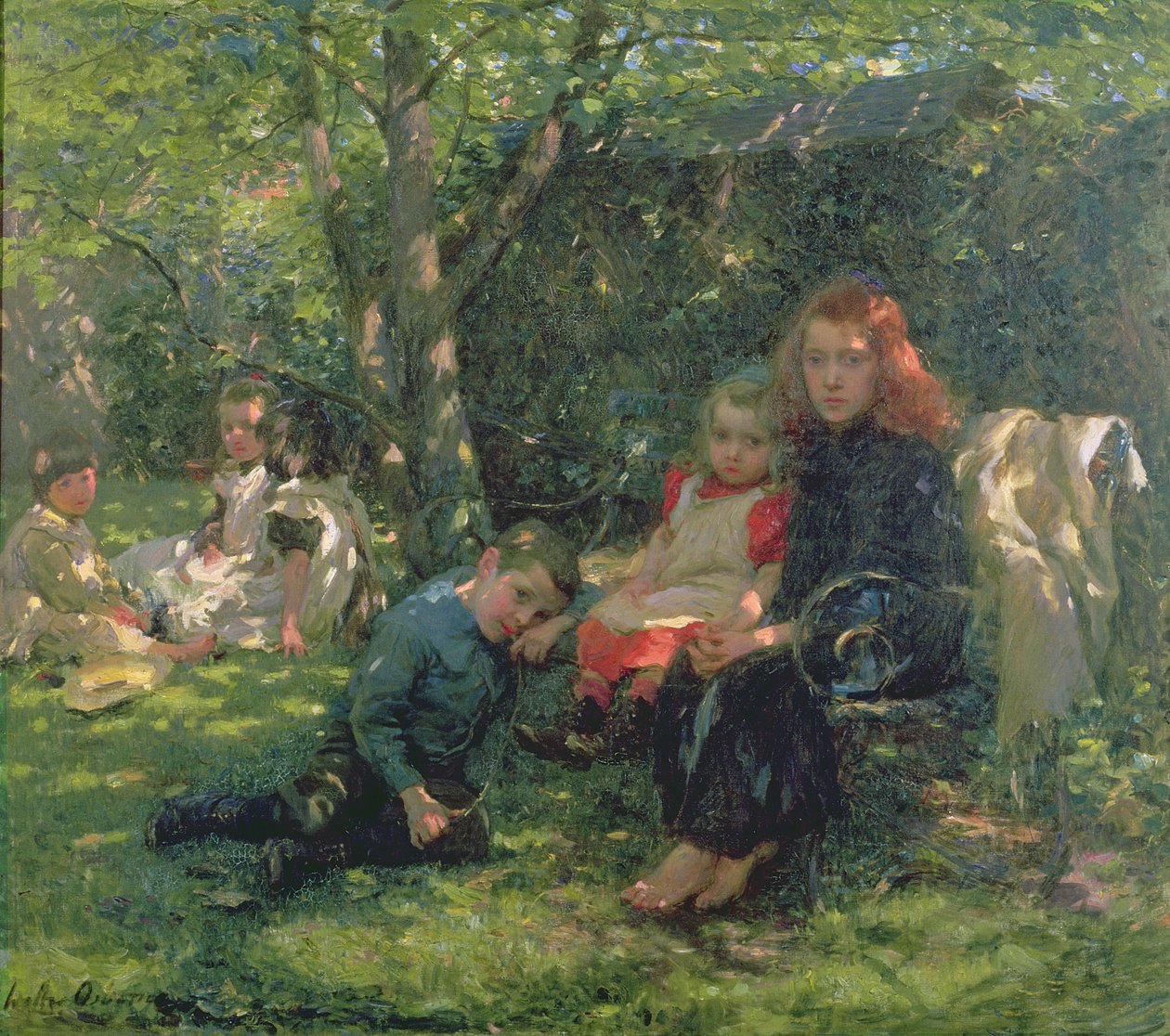 Sommertid, 1901 av Walter Frederick Osborne