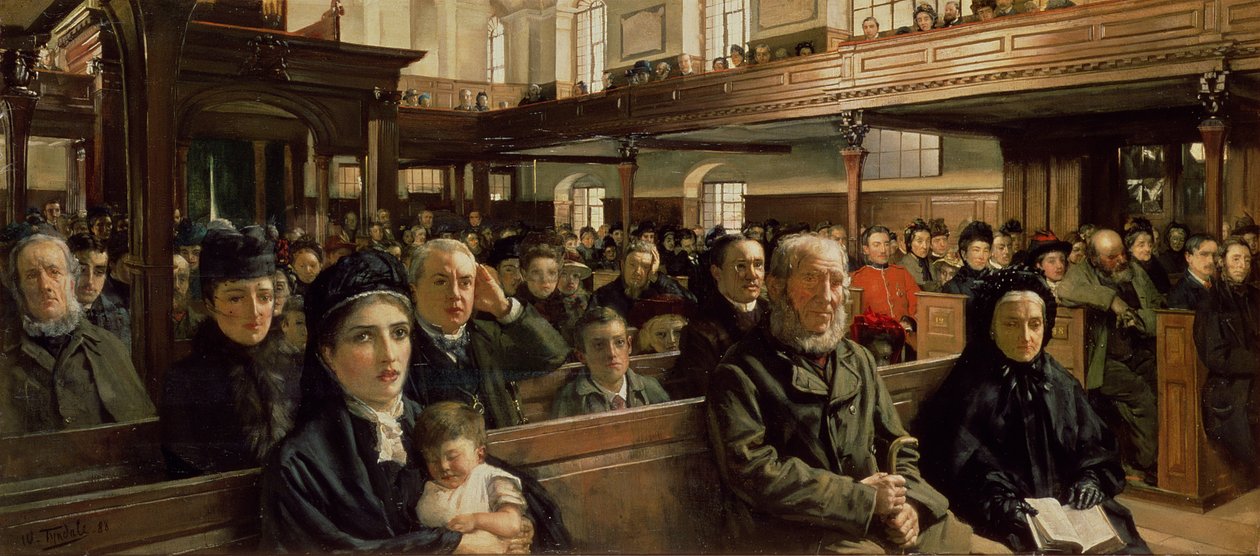 Prekenen, 1888 av Walter Frederick Roofe Tyndale