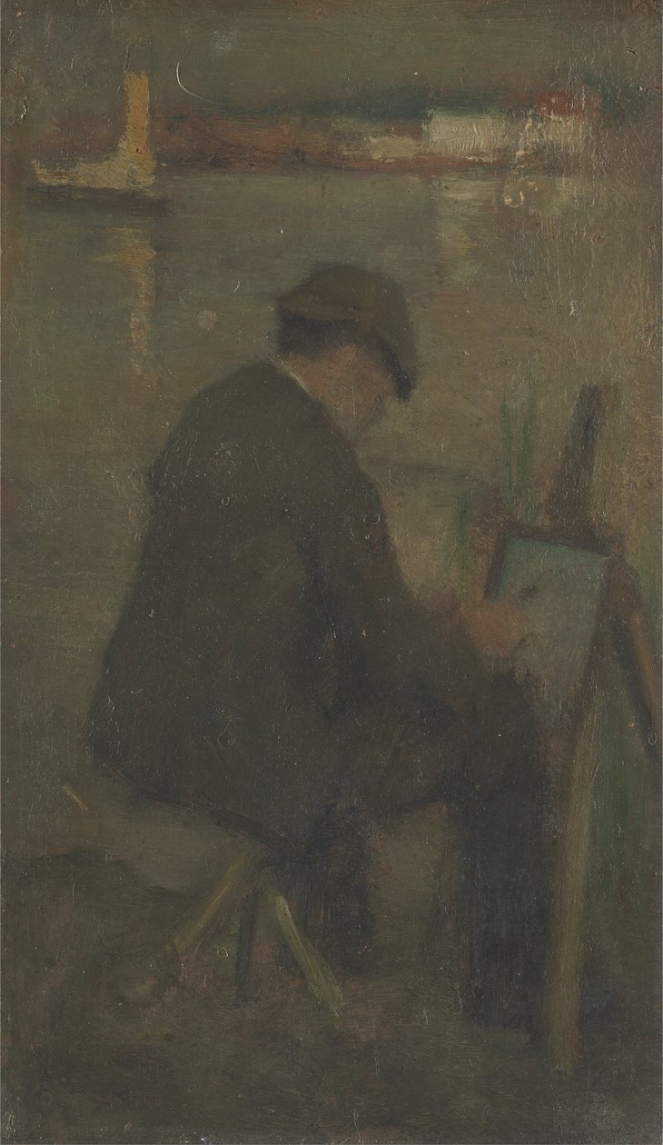 Et kunstnerisk maleri av Walter Greaves