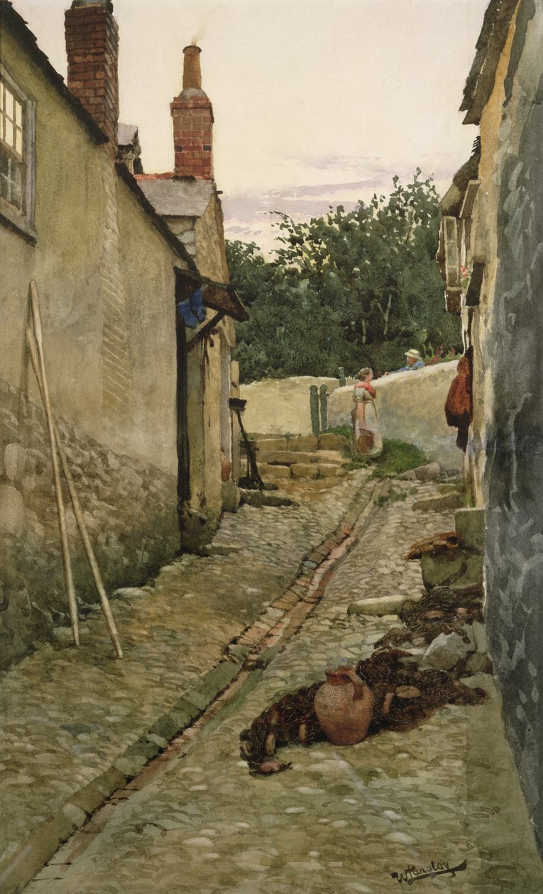 The Gossips av Walter Langley