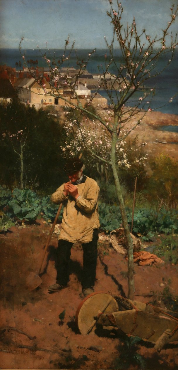 The Sunny South, 1885 av Walter Langley