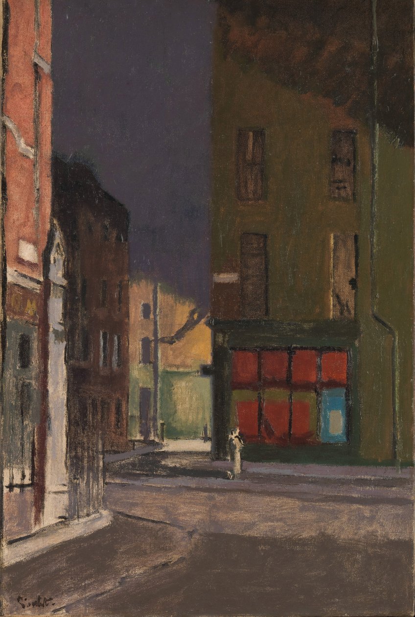 Maple Street, London, ca. 1915-23 av Walter Richard Sickert